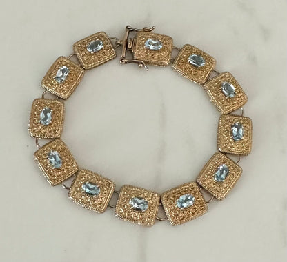 7.0 CTW Topaz Women’s Bracelet