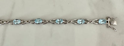 9.0 CTW Topaz Women’s Bracelet