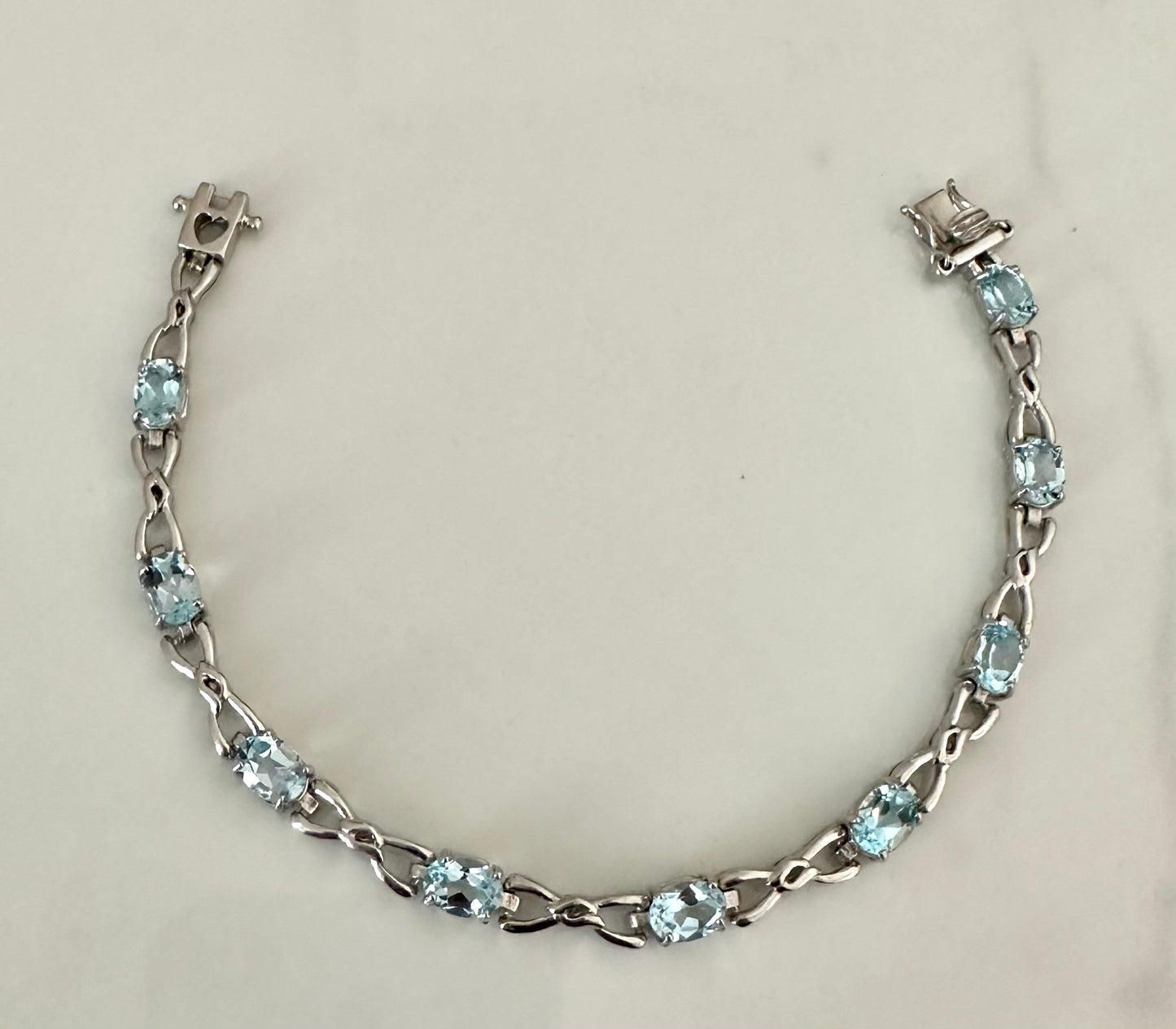 9.0 CTW Topaz Women’s Bracelet