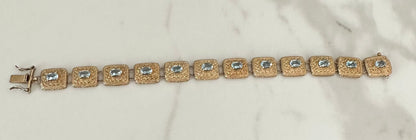 7.0 CTW Topaz Women’s Bracelet