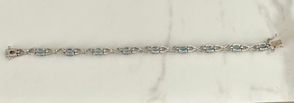 9.0 CTW Topaz Women’s Bracelet