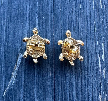 Vintage Avon Turtle Earrings