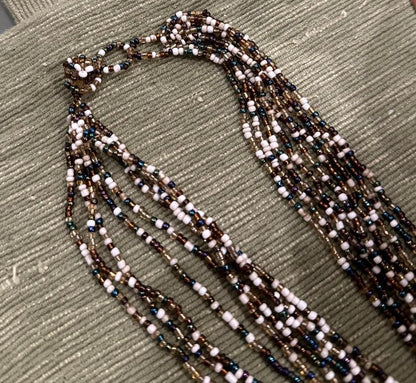 Multi Strand Seed Bead Necklace