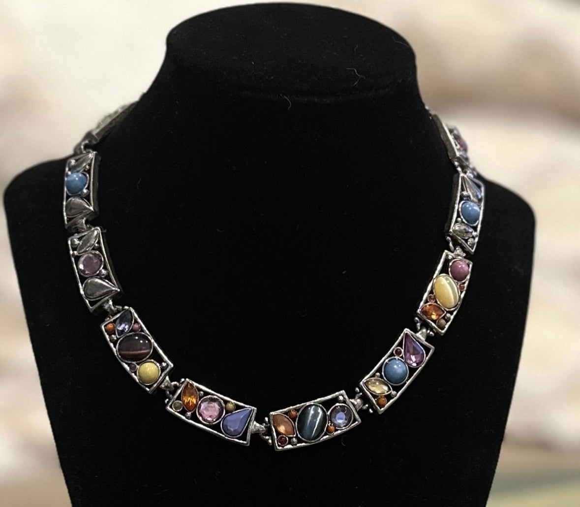 Gemstone Choker Necklace