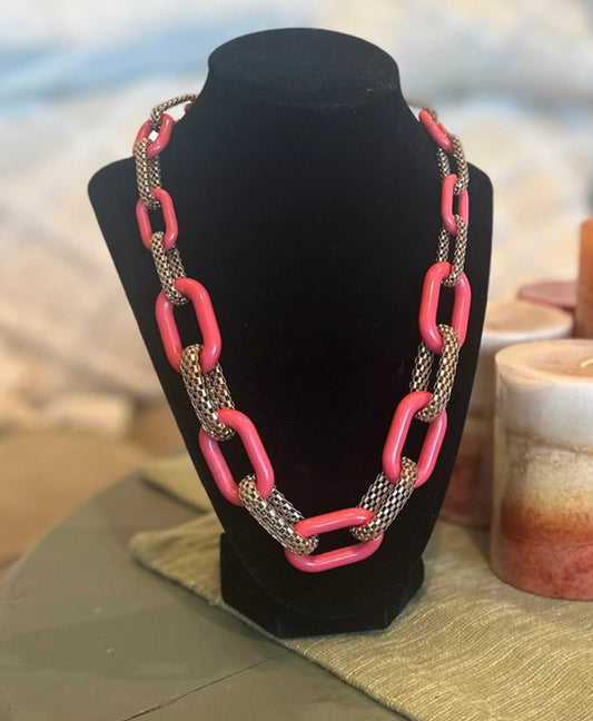 Chunky Statement Chain Link Necklace